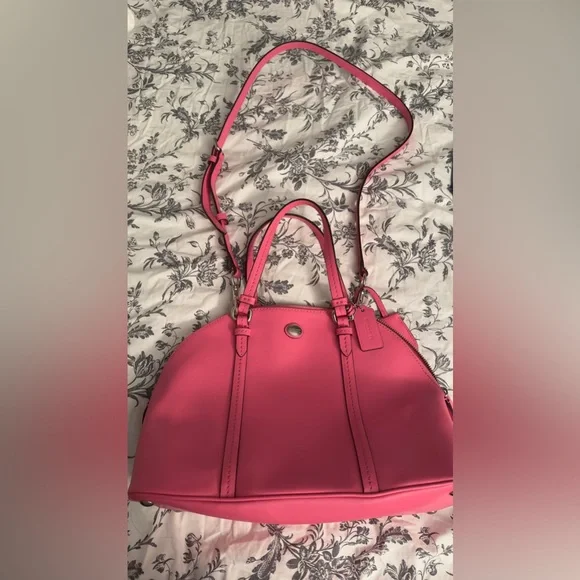 Coach | Bags | Womens Gorgeous Bubblegum Pink Coach Gently  display picture 2
